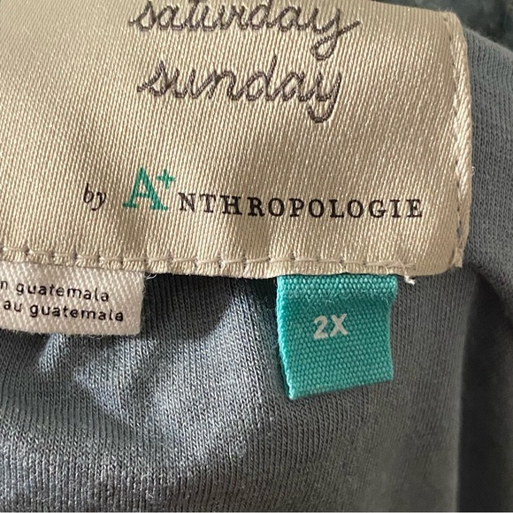 Green Soft and Lined Sweater Dress/Tunic by Anthropologie - Picture 4 of 9